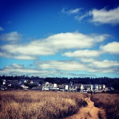 Beautiful town of Mendocino, California