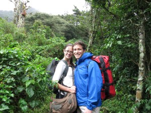 I was not dressed for this hike!