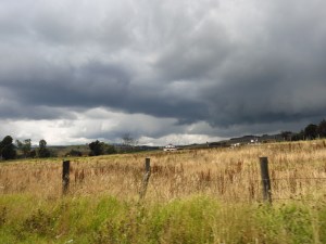 The beauty countryside of Boyaca