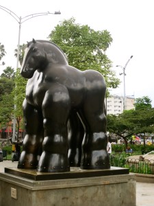 The famous Caballo by Botero