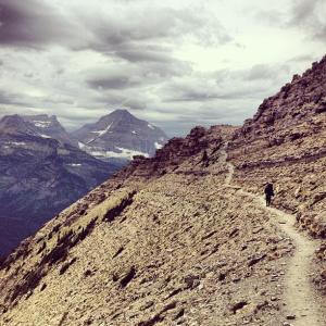 The pitamakan pass trail