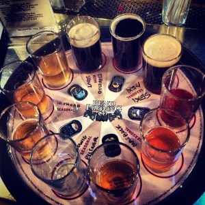 One of the many breweries we visited